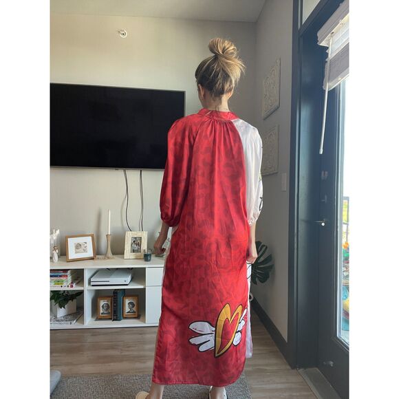 BULULU RESORT WEAR - VILLAS DRESS AMORE RED - Picture 3 of 5